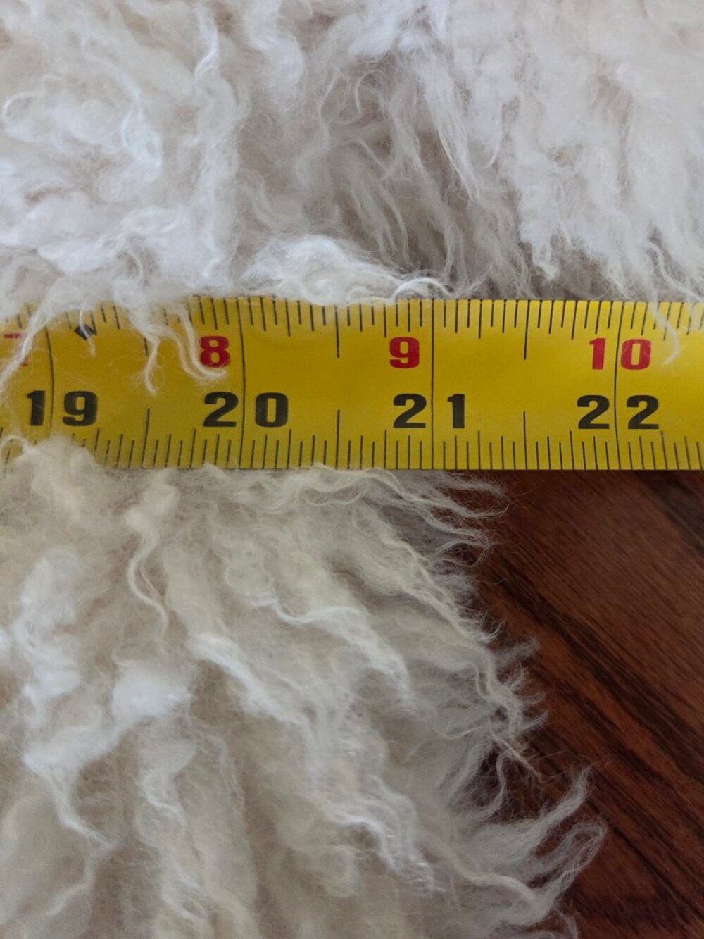 Adorable faux fur duffle coat, size L - Picture 8 of 11